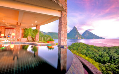 Elevated Romance: Sanctuary Living at Jade Mountain, Saint Lucia